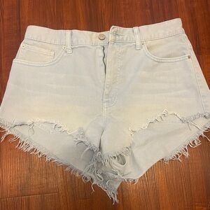 Light Blue Cheeky Shorts